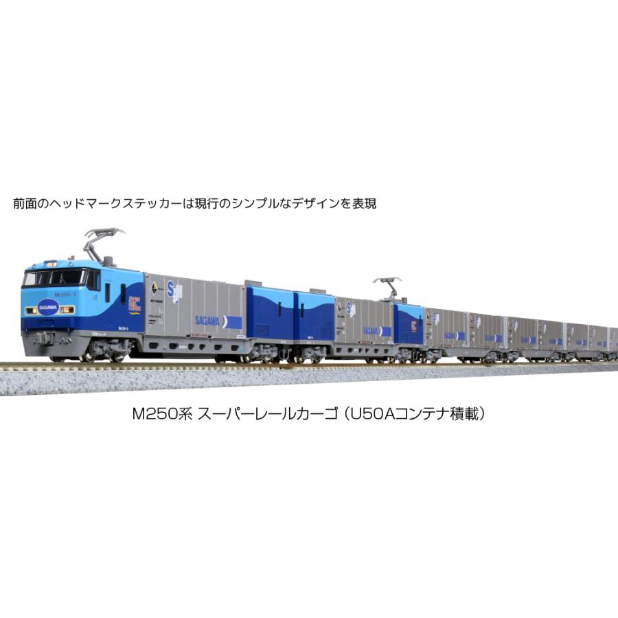 カトー（KATO） 10-1721 M250系 スーパーレールカーゴ(U50Aコンテナ
