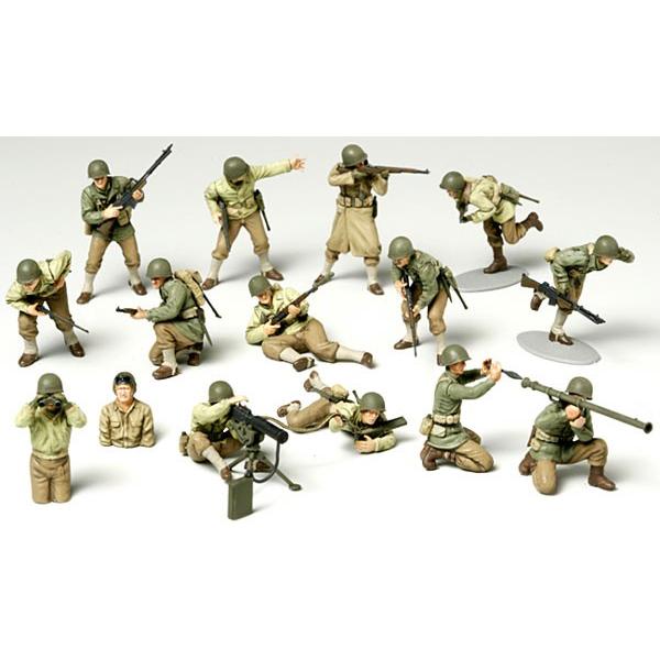 タミヤ（TAMIYA） WWIIアメリカ歩兵GIセット 1/48MM 32513 プラモデル