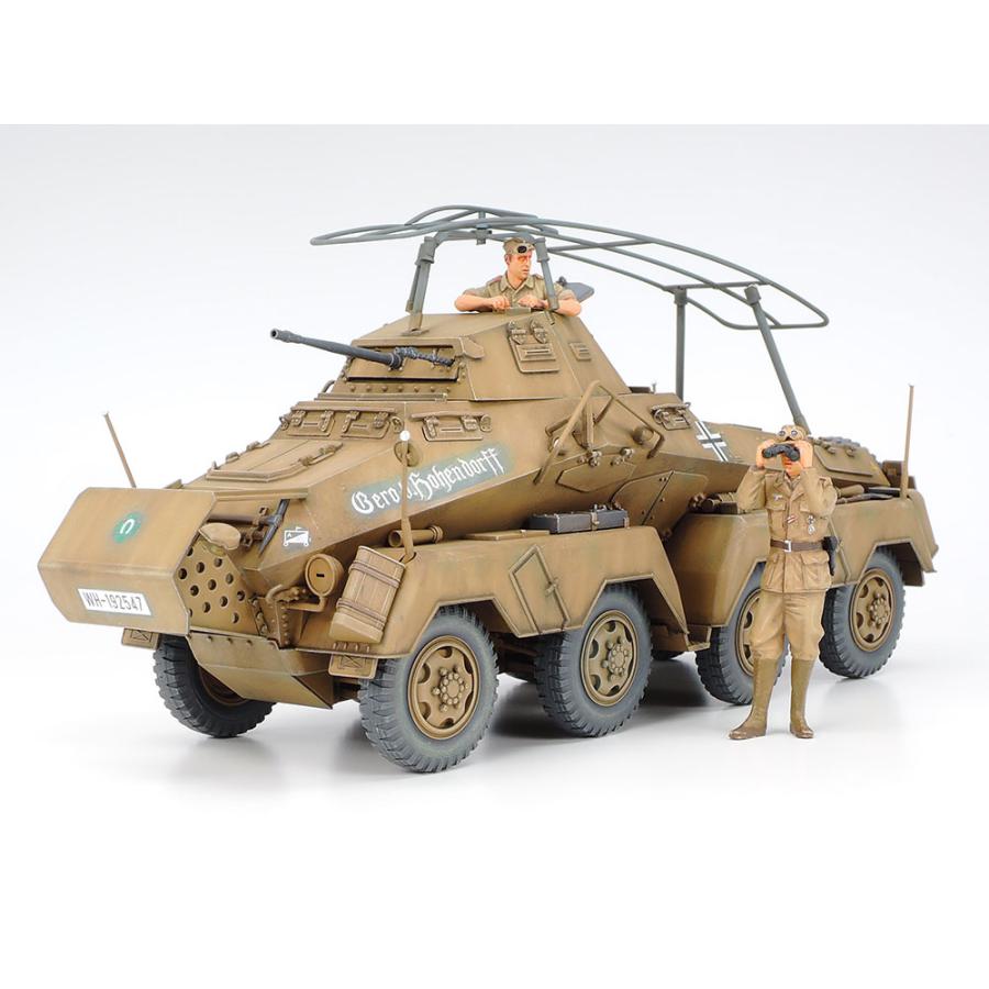 タミヤ（TAMIYA） 35297 1/35 ドイツ8輪重装甲車 Sd.Kfz.232 アフリカ