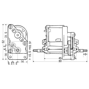 タミヤ（TAMIYA） ハイスピードギヤーボックスHE 72002 テクニクラフト