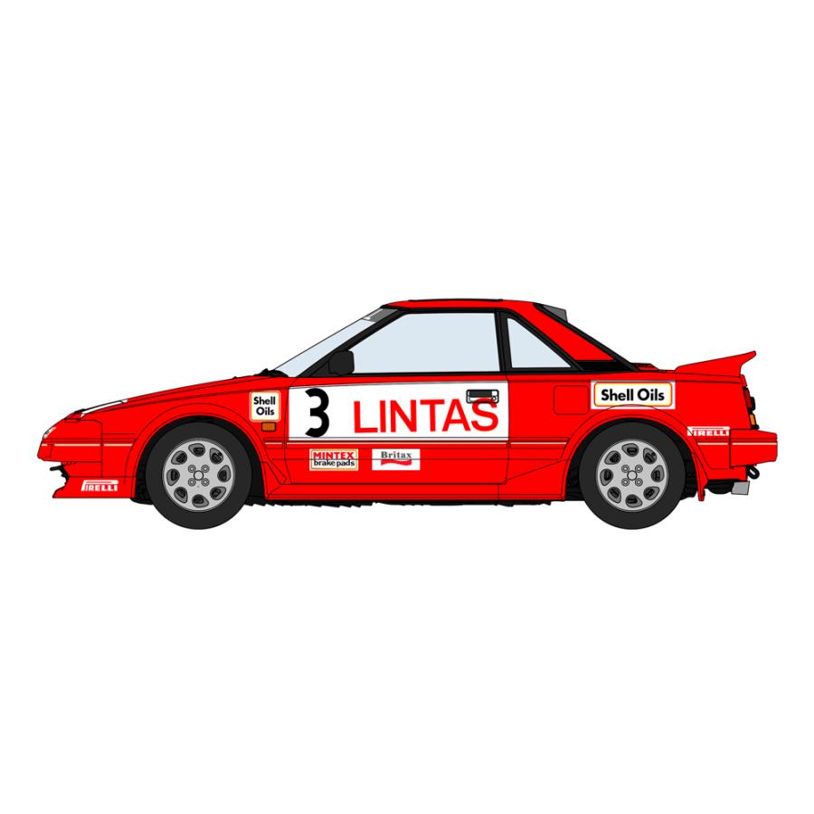 ハセガワ 1/24 トヨタ MR2(AW11) 後期型 1986 ラリー ハセガワ 1/24 トヨタ MR2(AW11) 後期型 1986 ラリー
