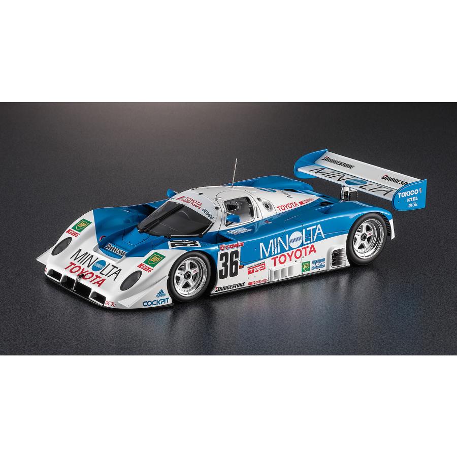 ハセガワ 1/24 ミノルタ トヨタ 91C-V HC56 HC帯ヒストリックカー