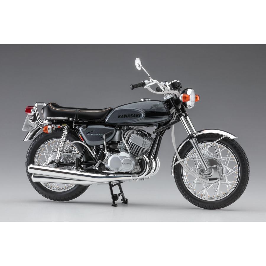 ハセガワ 1/12 カワサキ 500-SS/MACH III H1 BK10 プラモデル : みなと