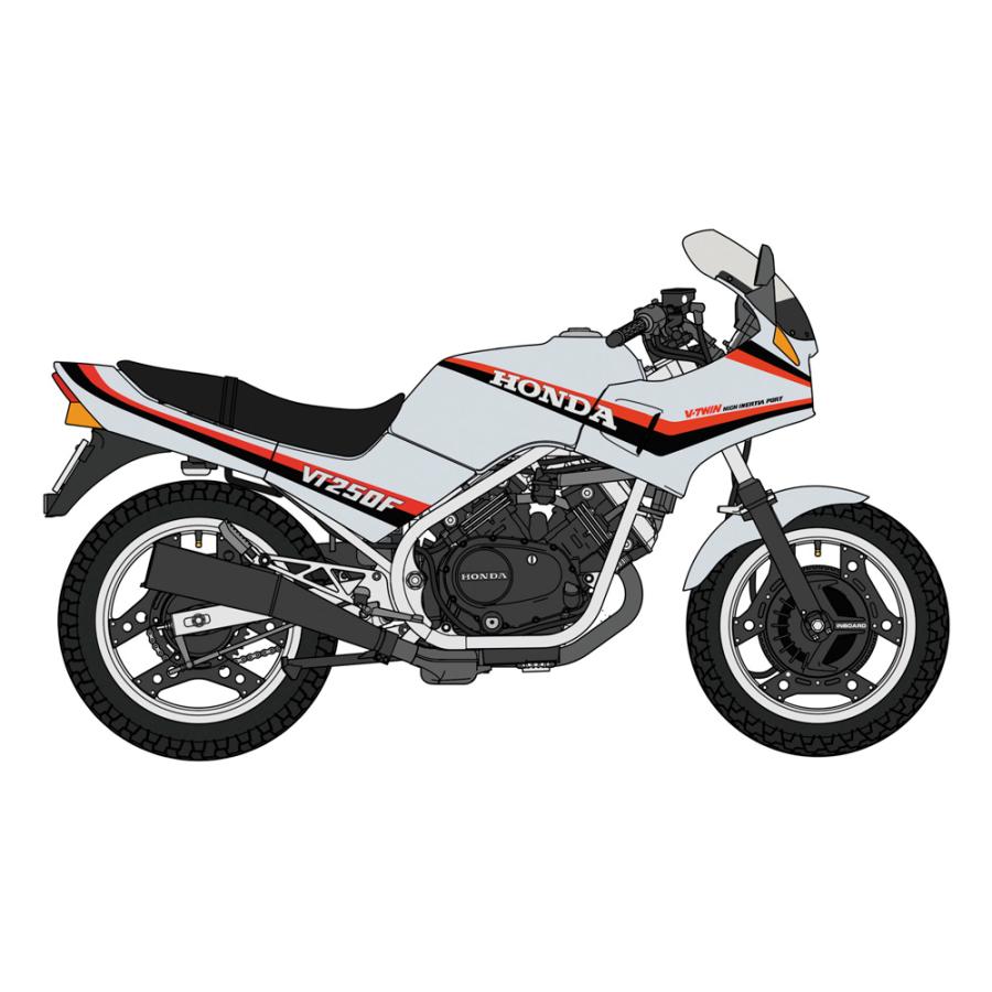ハセガワ 21771 1/12 ホンダ VT250F MC08 1984 シルバーカラー 限定品 