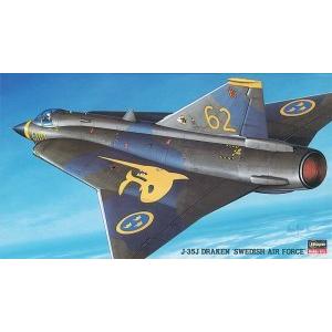 スウェーデン空軍　ドラケン　プラモデル スウェーデン空軍 J35F ドラケン プラモデル Amazon | ハセガワ