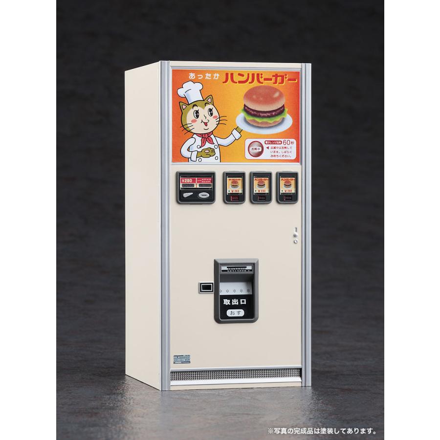 ハセガワ FA11 1/12 レトロ自販機 ハンバーガー フィギュア