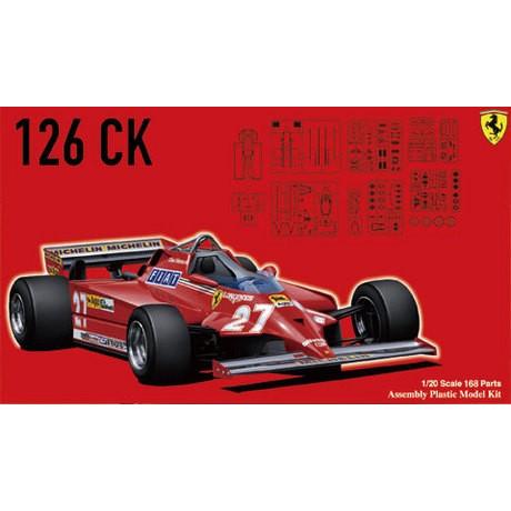 フジミ模型 GP4 フェラーリ 126CK 1981 フジミ 1/20グランプリ