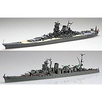 特SP53 菊水作戦 戦艦大和 軽巡洋艦矢矧セット フジミ 1/700 特シリーズ プラモデル｜minato-m