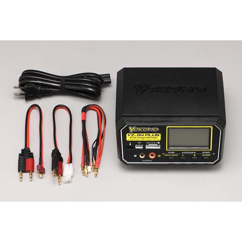 YZ-114 PLUS AC/DC 急速充放電器 ヨコモ YZ-114PLUSN : みなと模型