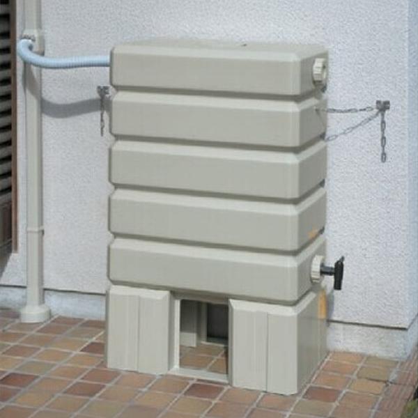 タキロン 雨水利用 貯蔵タンク アメマルシェ (120L/架台付) [雨水