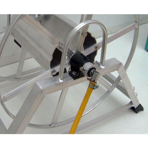 アルミホースリール約20M/アルミ ホースリール ホース 巻き取り 軽量