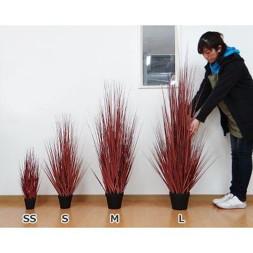 【残り1点！】人工観葉植物 レッドグラス M 約107cm ハギハラ 人工観葉植物 レッドグラス #1791F (M/107cm) [人工植物 造花