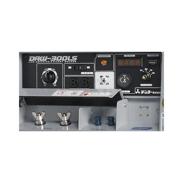 デンヨー防音型エンジン溶接　発電機　TLW-300SSWY デンヨー 防音型ディーゼルエンジン溶接機 TLW-230LS (溶接発電兼用