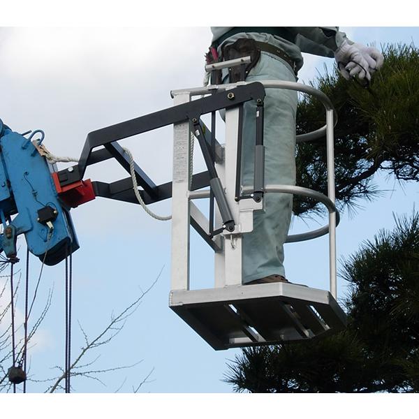 本宏製作所 アルミ製クレーン用ゴンドラ F-3000 (標準タイプ 本宏製作所 アルミ製クレーン用ゴンドラ F-3000 (標準タイプ