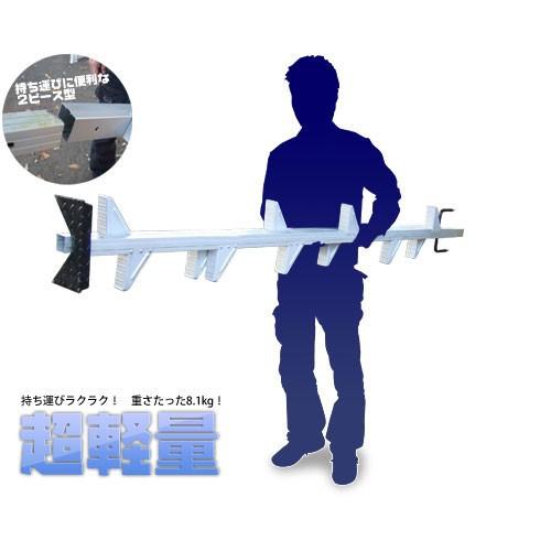 林業 アルミハシゴと高枝打ちノコ