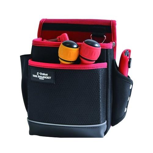 グッド様　✴︎ご成約品✴︎ おまとめ同梱包　２点 E-Value 腰袋 2段 ブラック&レッド EDK-1D RD 4977292148856