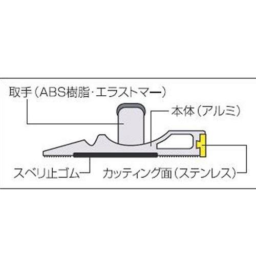 シンワ シンワ測定 カット師 W左基点 取手付 1000MM 65093