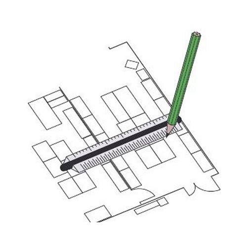 りす様 お支払いページ シンワ 【メール便】シンワ測定 三角スケール 建築士用 B-15 74961