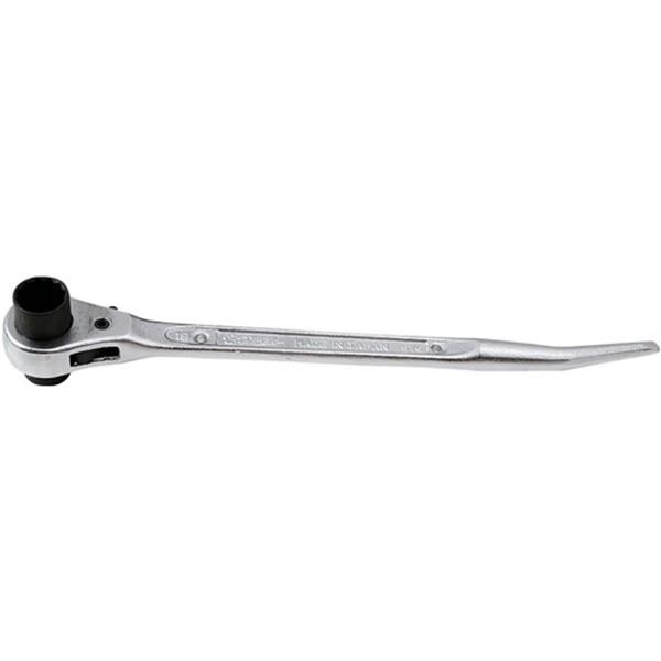 スーパー 曲りシノ付ラチェットレンチ Rnb1719 建設工具 企画品 R13 S1 060 ミナト電機工業 通販 Paypayモール