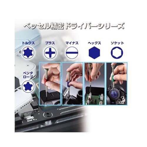 メール便】ベッセル(VESSEL) 精密トルクスドライバー TDー59 T1