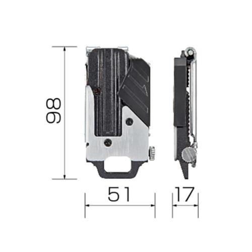 【メール便】タジマ(Tajima) セフ後付ホルダーメタル SF-MHLD 4975364169143 [収納用品 ツールフック]｜minatodenki｜04