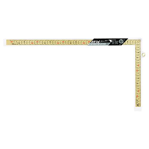 金鷲 金曲尺 50cm 薄手広巾 GTH-50CKD 4975846669215 [測定具