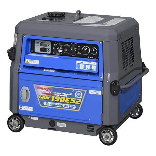 デンヨー 防音型エンジン溶接機 GAW-190ES2 (発電機能付き デンヨー 防音型エンジン溶接機 GAW-190ES2 (発電機能付き