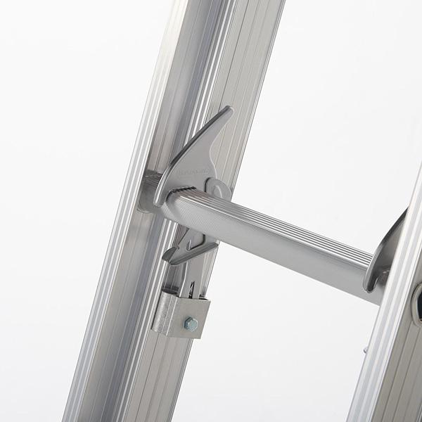 長谷川工業 軽量業務用はしご HE2-71a (2連はしご/全長7.17m/最大使用