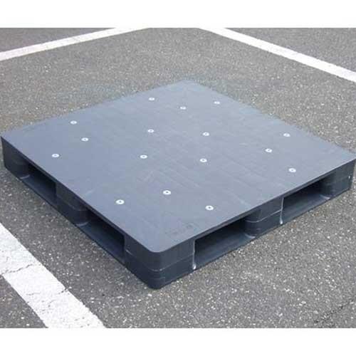 樹脂(プラスチック)パレット (厚み150mm/四方/片面) 《10枚組