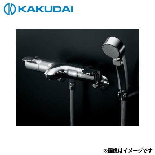 庭、ガーデニング カクダイ サーモスタットシャワー混合栓 173-231 [水 