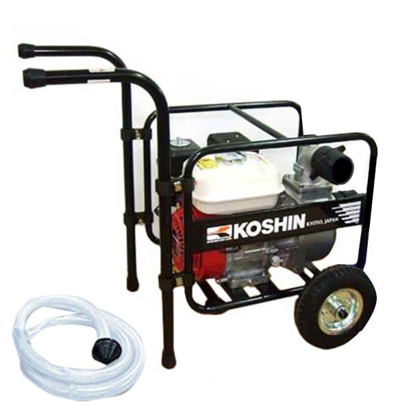 工進（KOSHIN） 2インチ エンジンポンプ KH-50P 移動キャリーセット