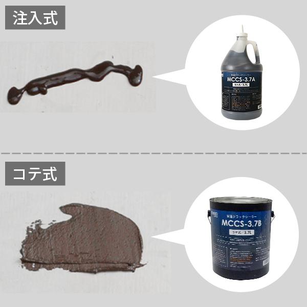 ミナト アスファルト用クラック補修材 常温クラックシーラー/注入式 MCCS-3.7A (一液性/容量3.7L) [目地材 クラックシール剤] | MINATOWORKS | 02