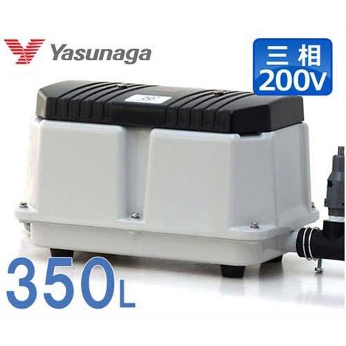 安永エアポンプ エアーポンプ LW-3503 (三相200V/350L) [浄化槽 