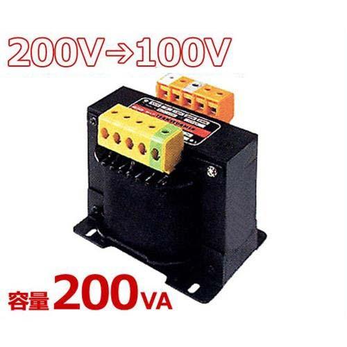 スワロー 複巻きダウントランス M21-200E (200V⇒100V/容量200VA/単体