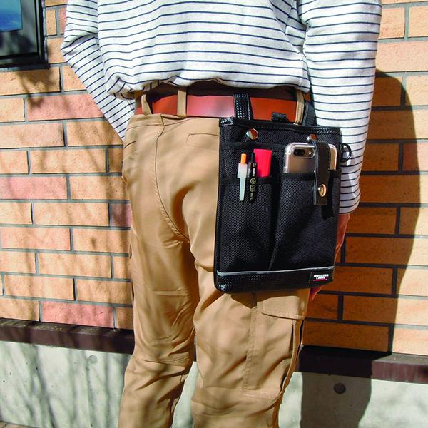 中林製作所 ワーカーズレーベル 反射ライン付き小物ケース RF-106