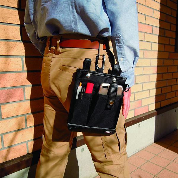 中林製作所 ワーカーズレーベル 反射ライン付き小物ケース RF-106