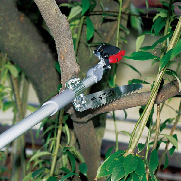 アルス 伸縮式 高枝鋏 ズームチョキ 倍力 アンビルつかみ付 184WZ-2.9