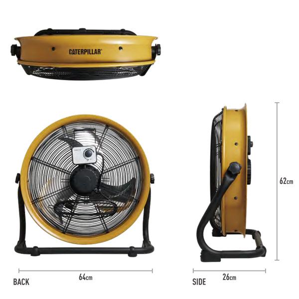 CAT 工場扇 50cm 壁・床タイプ HV-20S-DC [扇風機 サーキュレーター
