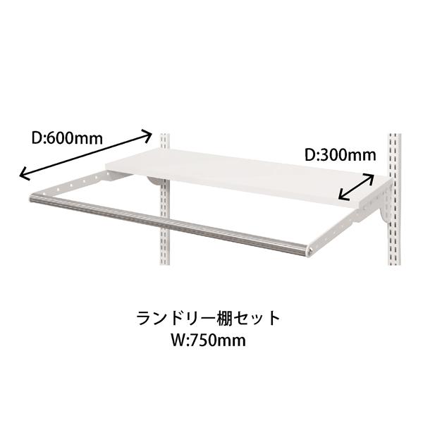 ARTIST(アーティスト) ES-rack ランドリーセット W750×D600mm SA