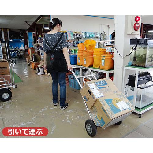 MINATOWORKS ミナト アルミ製ハンドトラック MTH-100 (荷重100kg MINATOWORKS ミナト アルミ製ハンドトラック MTH-100 (荷重100kg