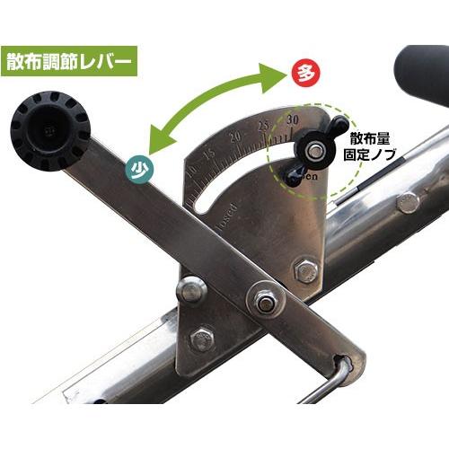 MINATOWORKS ミナト 肥料散布機 手押し式 ブロキャス・プロ60 MINATOWORKS ミナト 肥料散布機 手押し式 ブロキャス・プロ60