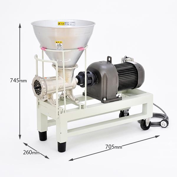 MINATOWORKS（ミナトワークス） ミナト 大型電動ミンサー 6.4mm標準