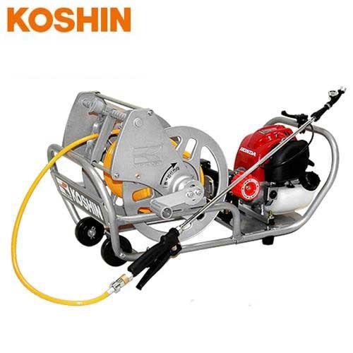 工進 4サイクルエンジン動噴 MS-ERH100 (100mスプレーホース+ 工進 4サイクルエンジン動噴 MS-ERH100 (100mスプレーホース+