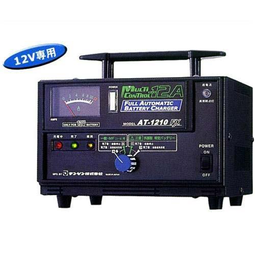 デンゲン 全自動充電器 AT-1210FX (12Vバッテリー対応型) [バッテリー