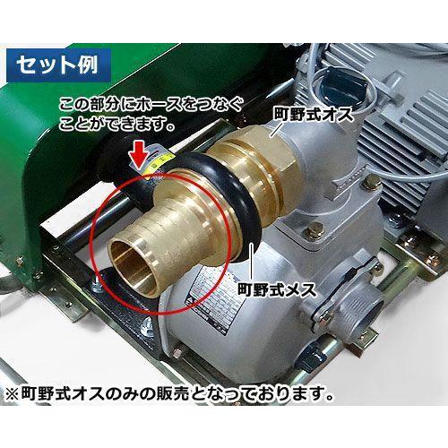 岩崎製作所 町野式カップリング 町野オス×ガスネジメス E105 40mm