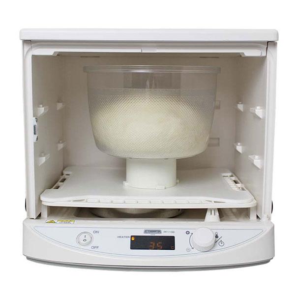 日本ニーダー 洗えてたためる発酵器 mini PF110D [パン 生地 発酵機