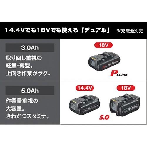 パナソニック 充電角穴カッター EZ45A3X-B (本体のみ/14.4V・18V両用) [Panasonic ボードカッター]｜minatodenki｜02