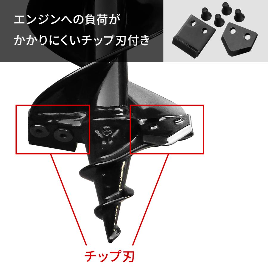 MINATOWORKS 電動ハンマードリル用 SDSmax アースドリル (2枚刃