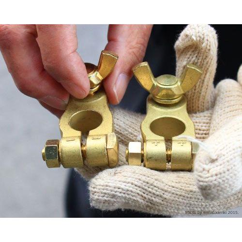 シボレーインパラハイドロローライダーバッテリーケーブルゴールドターミナル端子 シボレーインパラハイドロローライダーバッテリーケーブルゴールド