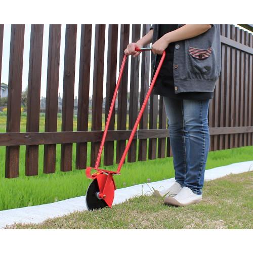 キンボシ 芝生手入機器 ローンカッターDX 4020 (安全カバー付き) [芝生